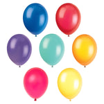 Assorted Helium Quality 12″ Latex Balloons (10)