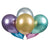 Unique Latex Assorted Platinum 11″ Latex Balloons (6 count)