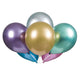 Assorted Platinum 11″ Latex Balloons (6 count)