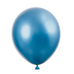 Unique Latex Blue Platinum 11″ Latex Balloons (6 count)
