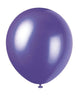 Concord Púrpura Perlado Globos de Látex de 12″ (8)