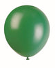 Forest Green Helium Quality 12″ Latex Balloons (10)