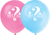 Gender Reveal 12″ Latex Balloons (8)