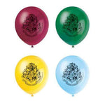 Unique Latex Harry Potter Hogwarts Houses 12″ Latex Balloons (8 count)