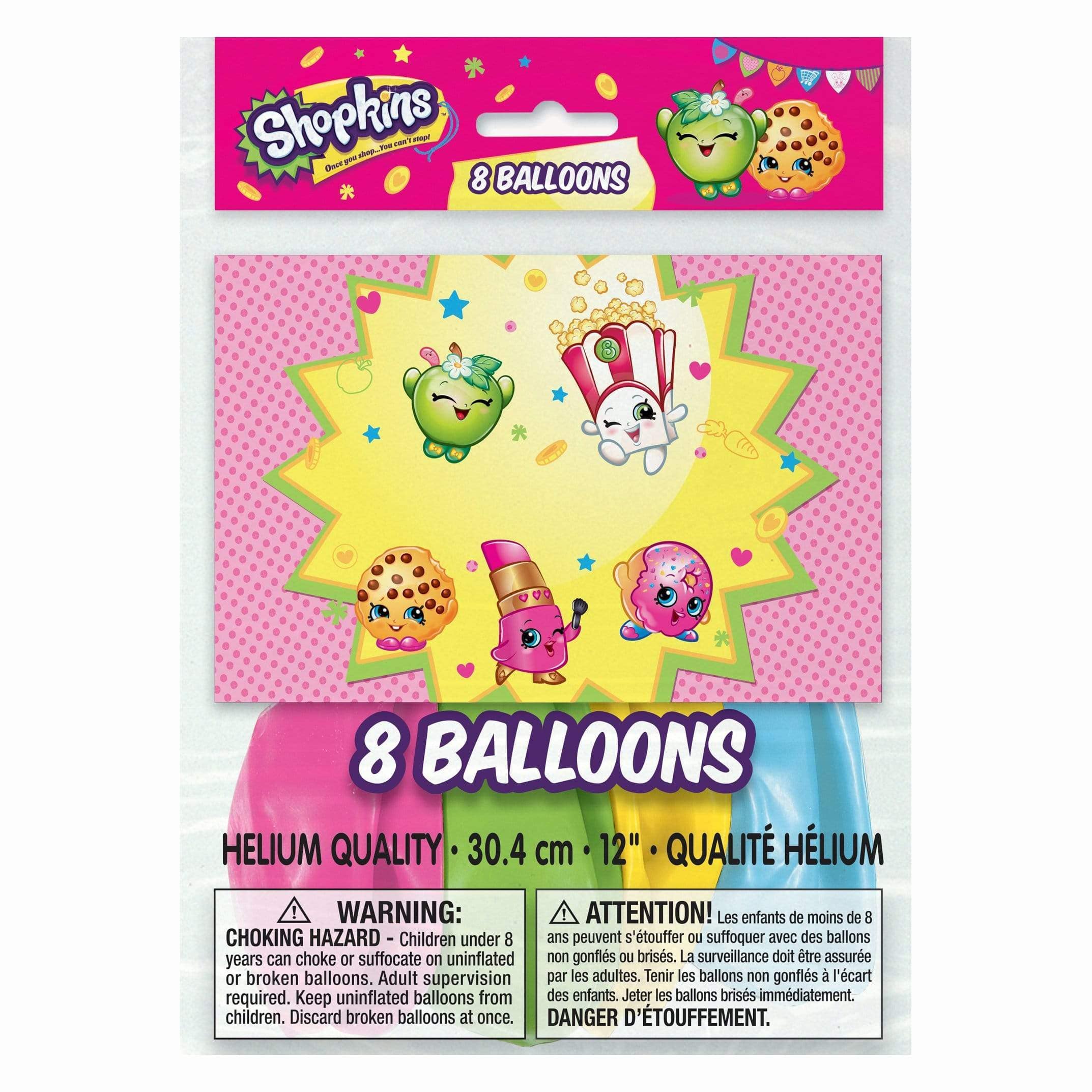 Shopkin balloons 2024