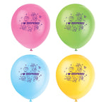 Unique Latex I ❤ Shopkins! 12" Latex Balloons (pack of 8)