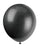 Jet Black 9″ Latex Balloons (20 count)