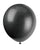 Globos de látex negro azabache de 9″ (20 unidades)