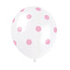 Globos De Latex 12" Con Lunares (6)