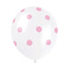 12″ Latex Balloons With Polka Dots (6)