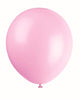 Globos de Latex 12″ Calidad Helio Rosa Pétalo (10)