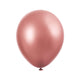 Globos de látex de oro rosa y platino de 11″ (6 unidades)