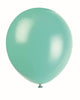 Seafoam Aqua Helium Quality 12″ Latex Balloons (10)