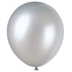 Globos de Latex de 12″ Plateados Perlados (8)