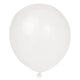 White Helium Quality 12″ Latex Balloons (10)