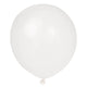 Globos de Latex 12″ Calidad Helio Blanco (10)