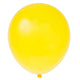 Yellow Helium Quality 12″ Latex Balloons (10)