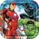 Platos de papel Marvel Avengers 7″ (8 unidades)