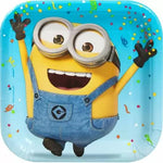 Unique Minions Plates 7″ (8 count)