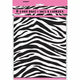 Bolsas de botín Zebra Passion 9″ x 7″ (8 unidades)