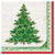 Unique Partly Supplies Classic Christmas Tree Napkin 6.5″ (16 count)