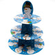 Snowman Cupcake Stand 15″