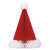 Unique Party Supplies 30cm Honeycomb Santa Hat Christmas Table Decoration