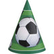 3D Soccer Party Hats (8 count)