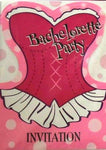 Unique Party Supplies 8 Bachelorette Invitations (8 count)