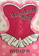 8 Bachelorette Invitations (8 count)