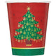 Vasos de 9 oz Golden Xmas (8 unidades)