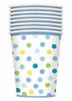 Baby Boy Stork Cups 9oz