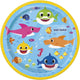 Baby Shark 7in Plates 7″ (8 count)
