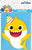 Unique Party Supplies Baby Shark Invitations (8 count)