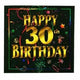 Servilletas Birthday Brilliance 30th (16 unidades)