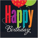 Birthday Cheer Lunch Napkins (16 count)