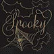 Black & Gold Spooky Spider Web Beverage Napkins (16 count)