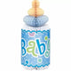 Baby Shower de Puntos Azules Panal 12″