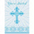 Unique Party Supplies Blue Radiant Cross Invitations (8 count)