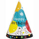 Sombreros de fiesta Happy Birthday Breezy (8 unidades)