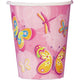 Butterflies & Dragonflies Cups 9oz (8 count)