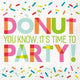 Servilletas para bebidas Donut Party (16 unidades)