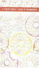 Bolsas de golosinas para fiestas de donas (8 unidades)