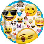 Unique Party Supplies Emoji Small Plates (8 count)