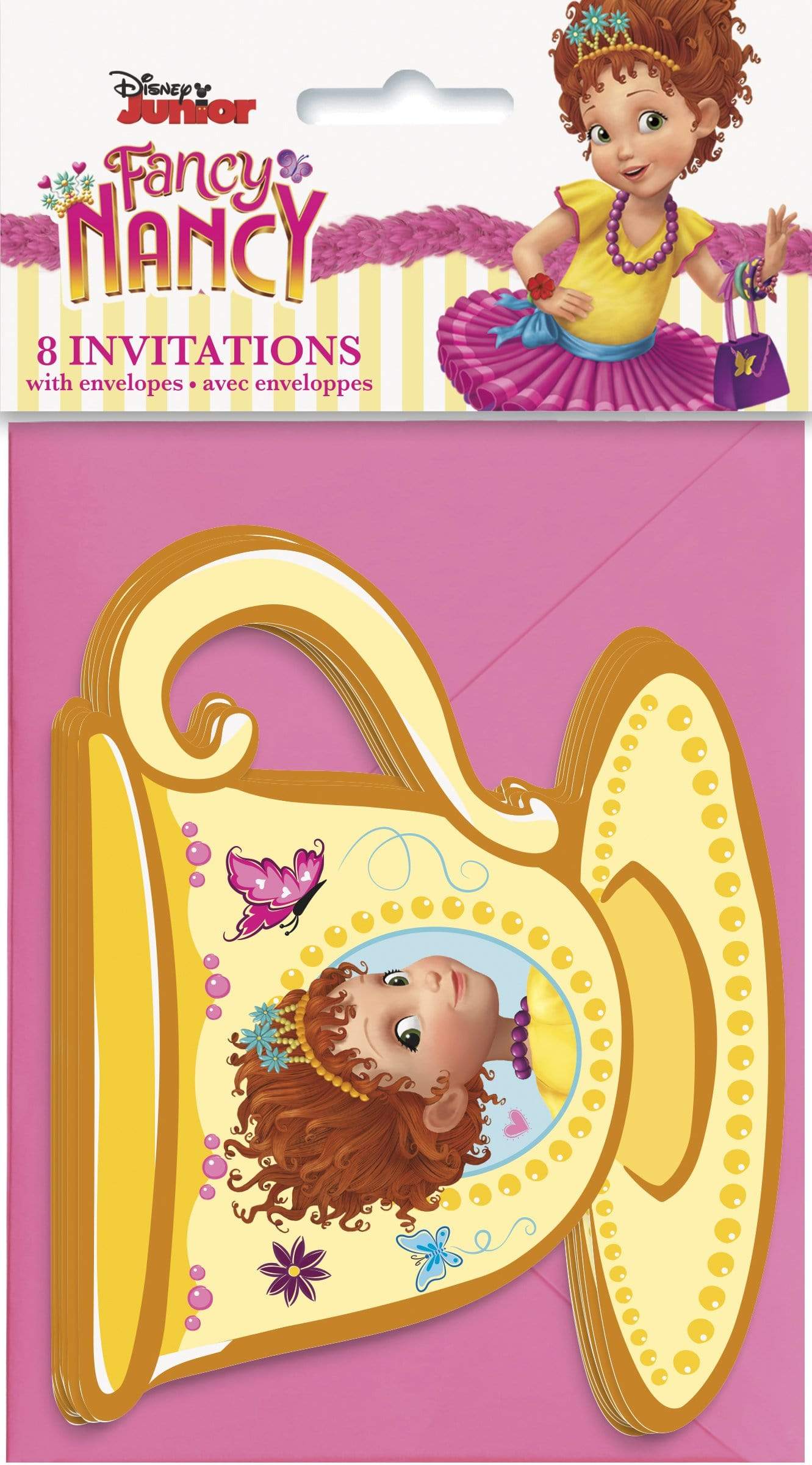 fancy-nancy-invitations-8-count-instaballoons-wholesale for Free Printable Fancy Nancy Invitations Fancy Nancy Invitations (8 count) – instaballoons Wholesale for Free Printable Fancy Nancy Invitations