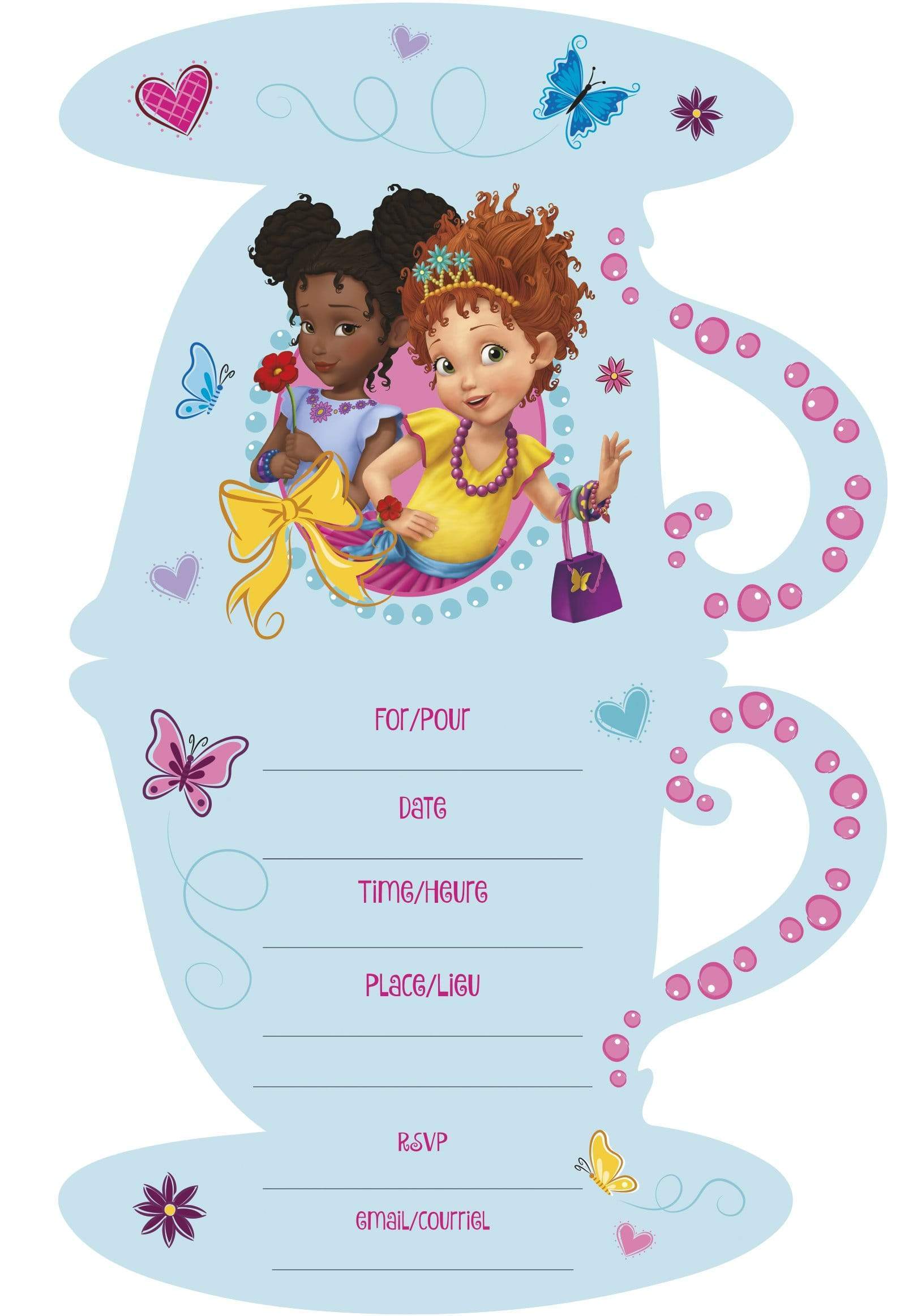 fancy-nancy-invitations-8-count-instaballoons-wholesale for Fancy Nancy Birthday Invitations Free Printables Fancy Nancy Invitations (8 count) – instaballoons Wholesale for Fancy Nancy Birthday Invitations Free Printables