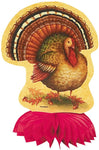 Unique Party Supplies Festive Turkey Honeycomb Decorations