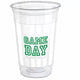 Game Day Fútbol Vasos de plástico para fiestas 16 oz (8 unidades)