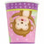 Unique Party Supplies Girl Monkey Cups 9oz (8 count)