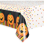 Unique Party Supplies Halloween Smiling Pumpkin Table Cover
